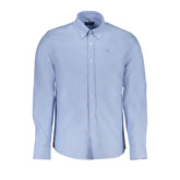 North Sails Light Blue Cotton Men Shirt -   -  North Sails.
